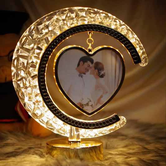 Photo Frame with Touch and Lighting (Heart Lamp)