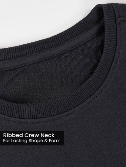 Men's Personalized Oversized T-shirts ( Black)
