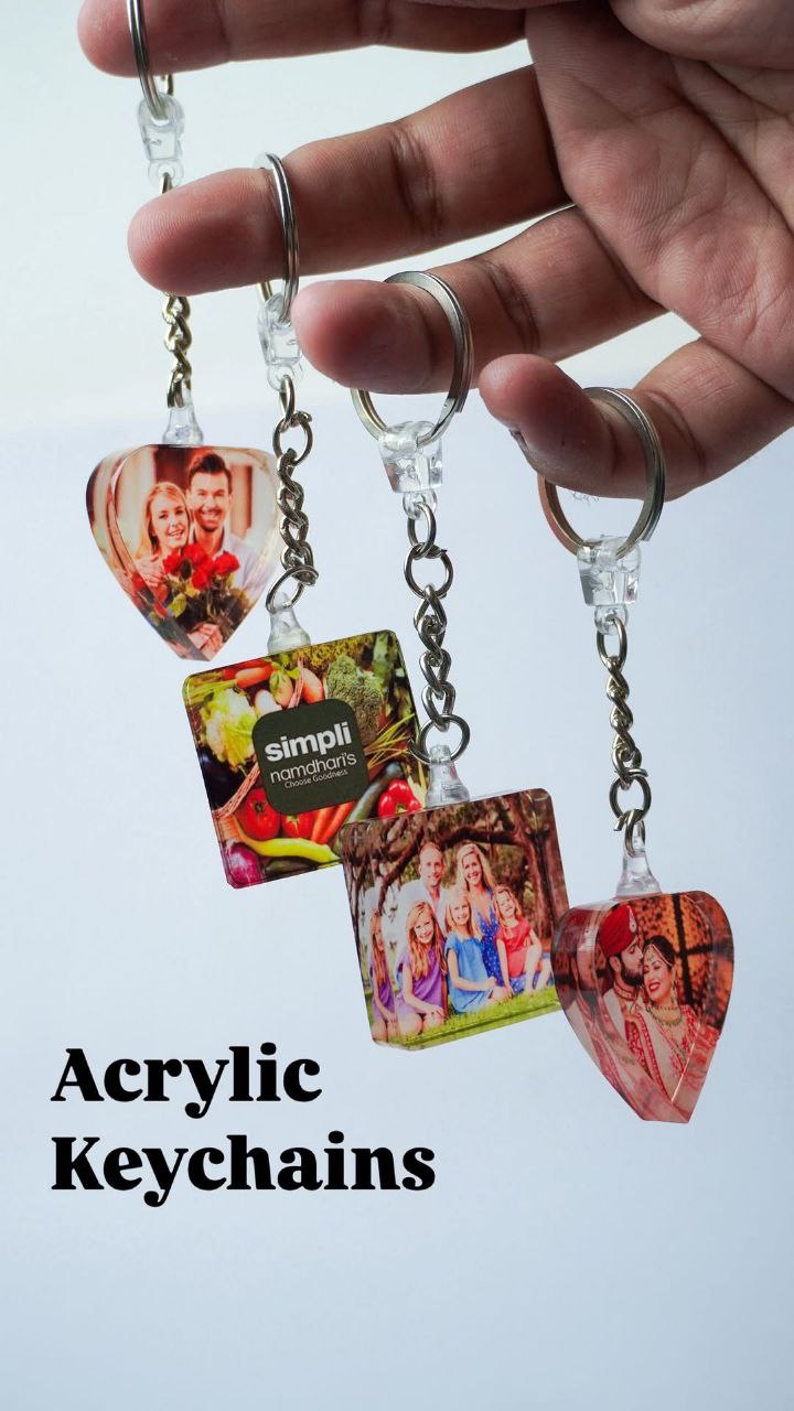 Customized Acrylic Keychains - 10mm thickness