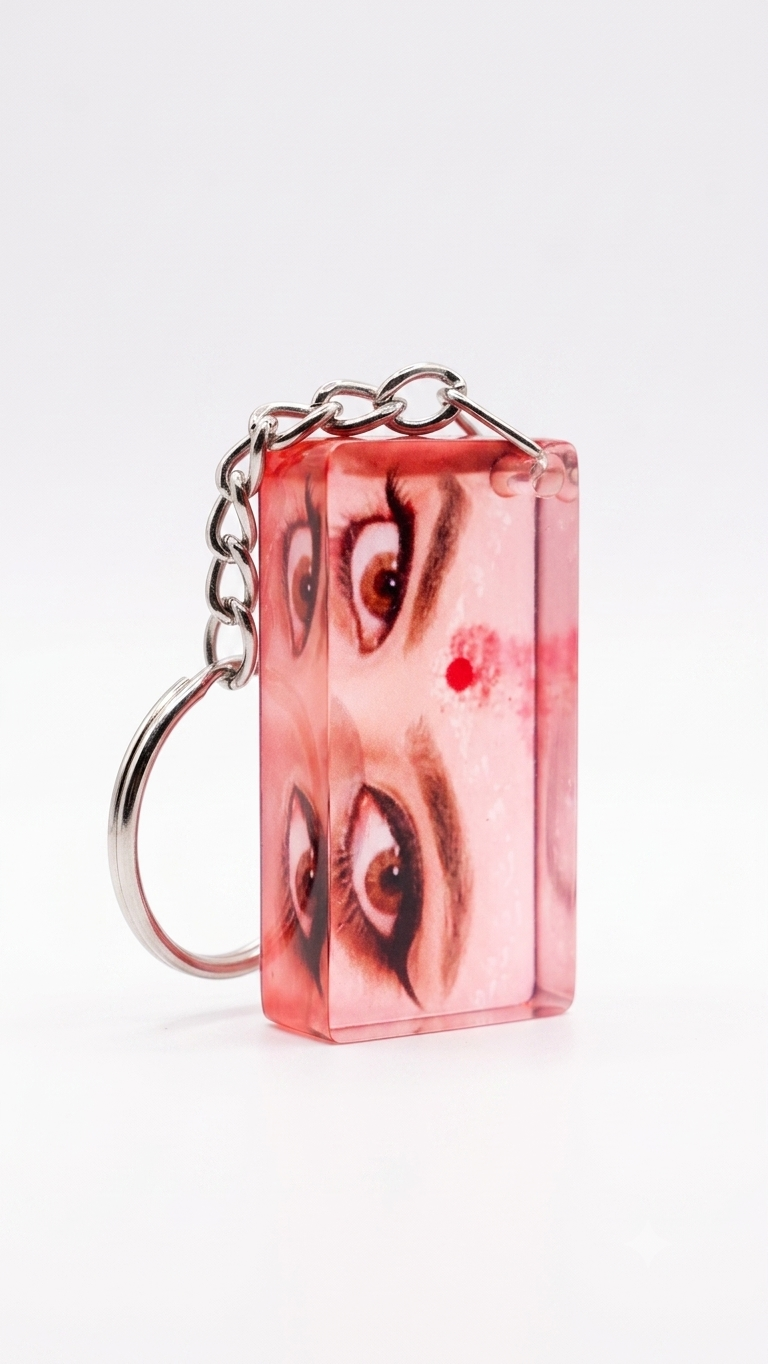 Personalised Eye keychain
