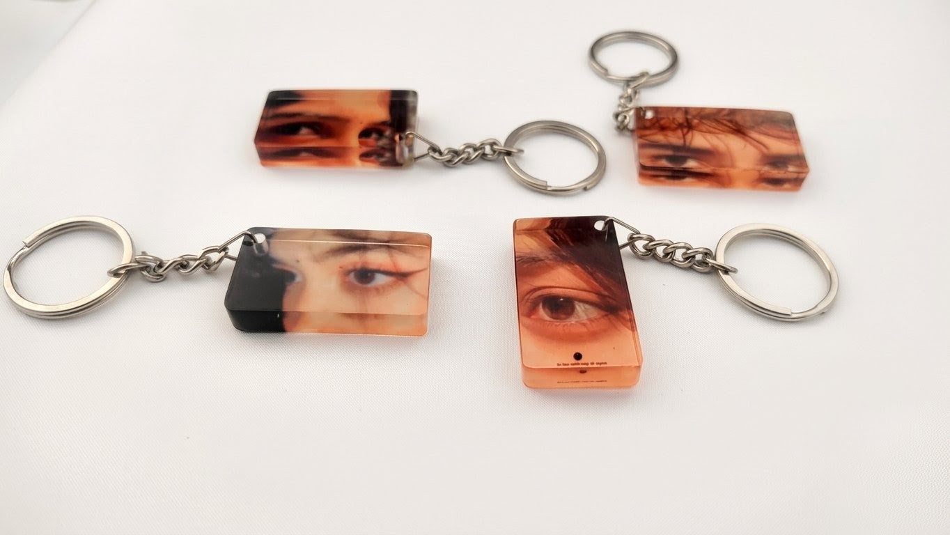 Personalised Eye keychain